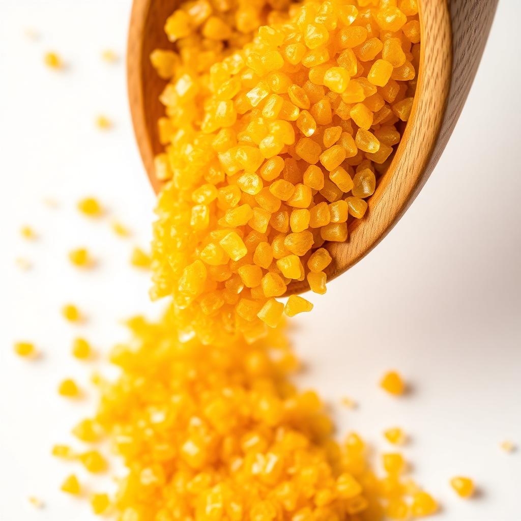 Pure bee pollen granules used in POLLENWISE Allergy Relief UK formula